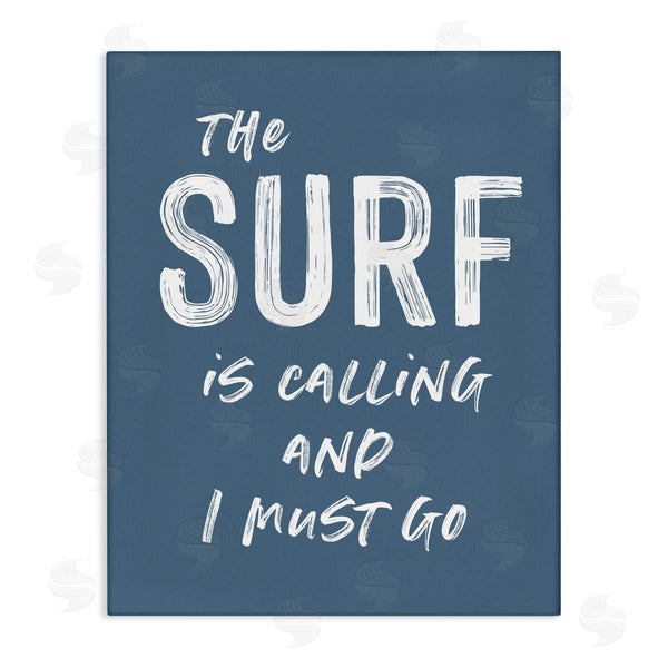 stupell industries Lettered and Lined | Surf Is Calling Must Go Wall Art
