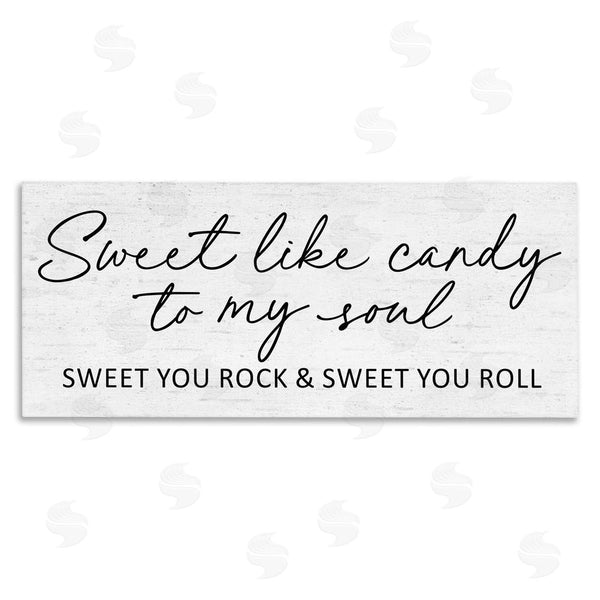 stupell industries Lettered and Lined | Sweet Like Candy Song Lyrics Wall Art