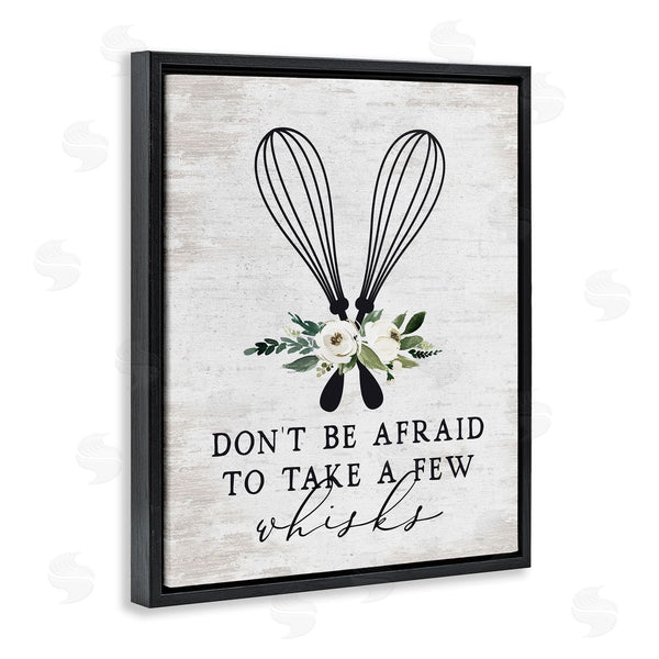 Stupell Industries Lettered And Lined | Take A Few Whisks Phrase Wall Art