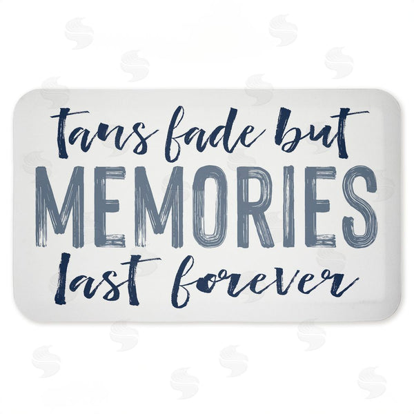 stupell industries Lettered and Lined | Tans Fade But Memories Last Anti-Fatigue Mat