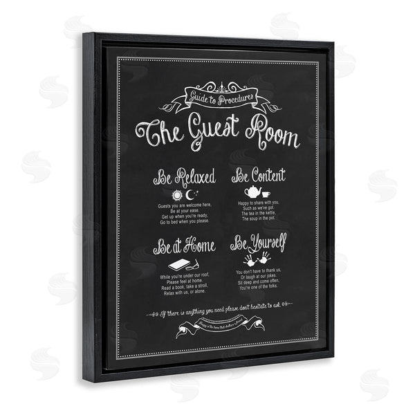 Stupell Industries Lettered And Lined | The Guest Room Guide