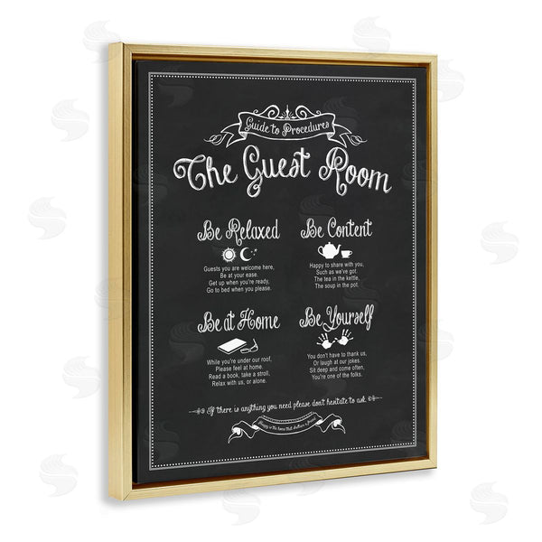 Stupell Industries Lettered And Lined | The Guest Room Guide