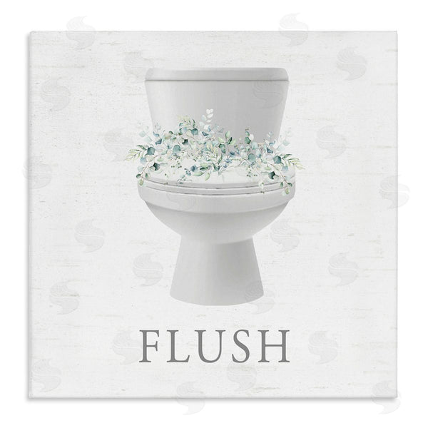 stupell industries Lettered and Lined | Toilet & Fresh Botanicals