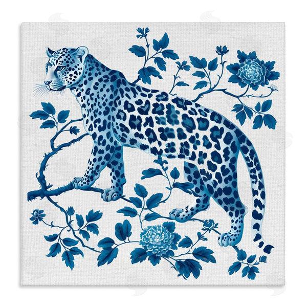 stupell industries Lettered and Lined | Traditional Ornate Floral Leopard Wall Art
