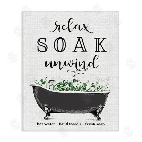 stupell industries Lettered and Lined | Vintage Bathing Reminders Wall Art