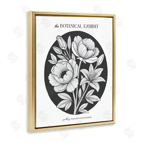 Stupell Industries Lettered And Lined | Vintage Blooms Vignette