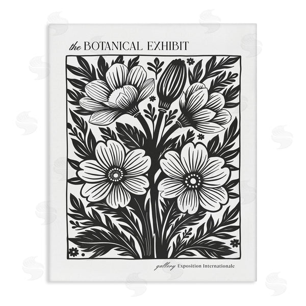stupell industries Lettered and Lined | Vintage Botanical Blooms