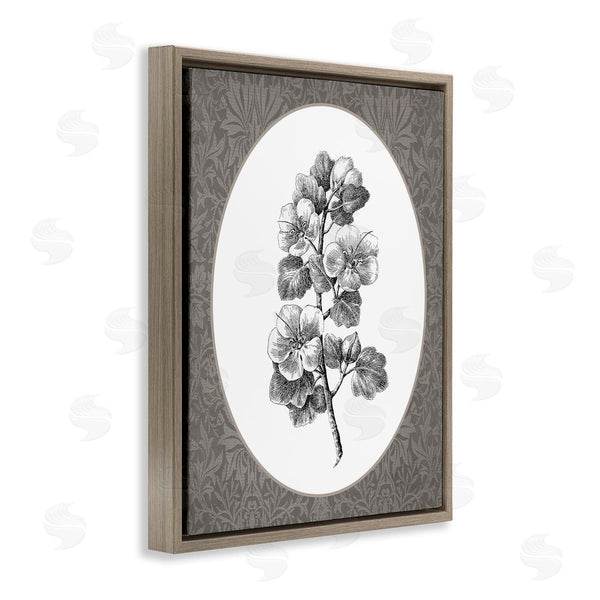 Stupell Industries Lettered And Lined | Vintage Cherry Blossom Sprig