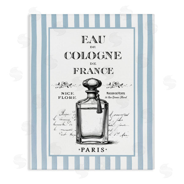 stupell industries Lettered and Lined | Vintage Cologne on Stripes