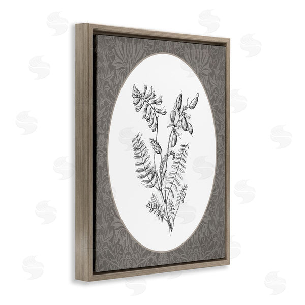 Stupell Industries Lettered And Lined | Vintage Forest Botanicals