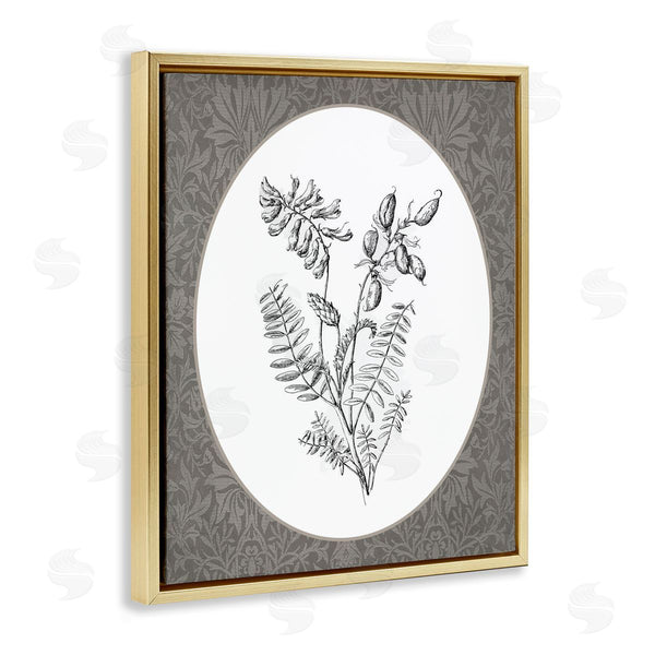 Stupell Industries Lettered And Lined | Vintage Forest Botanicals