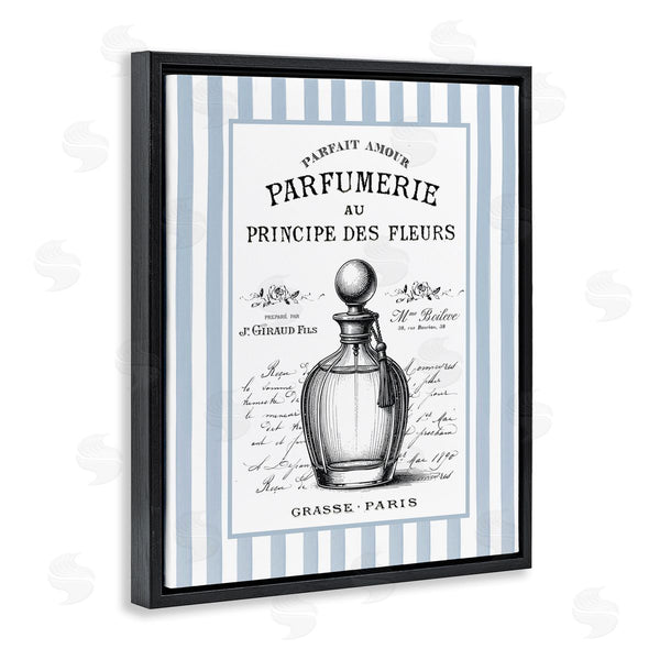 Stupell Industries Lettered And Lined | Vintage Fragrance On Stripes