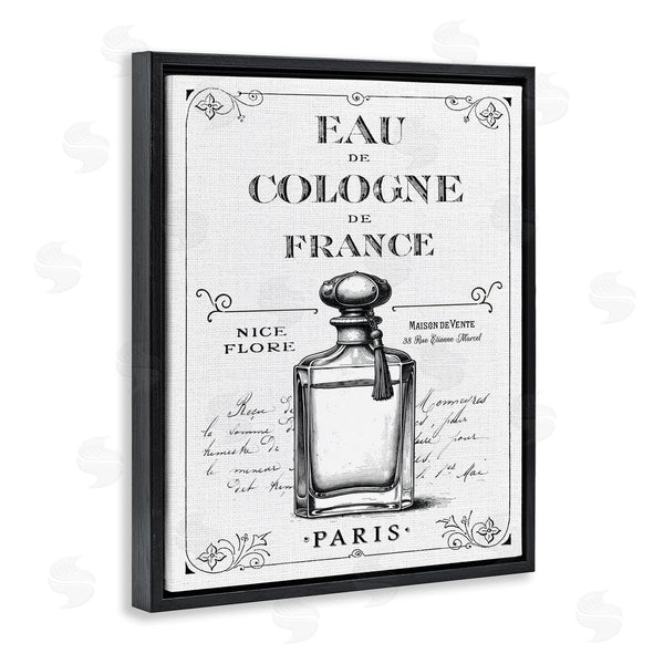 Stupell Industries Lettered And Lined | Vintage French Cologne