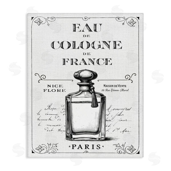 stupell industries Lettered and Lined | Vintage French Cologne