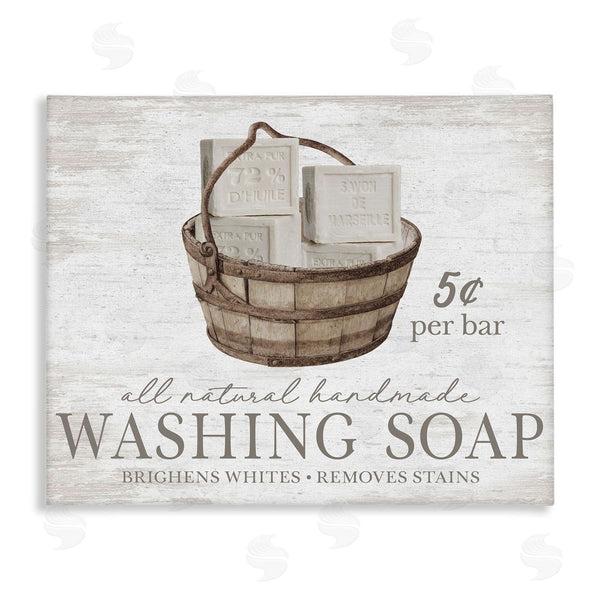 stupell industries Lettered and Lined | Vintage Laundry Soap Wall Art