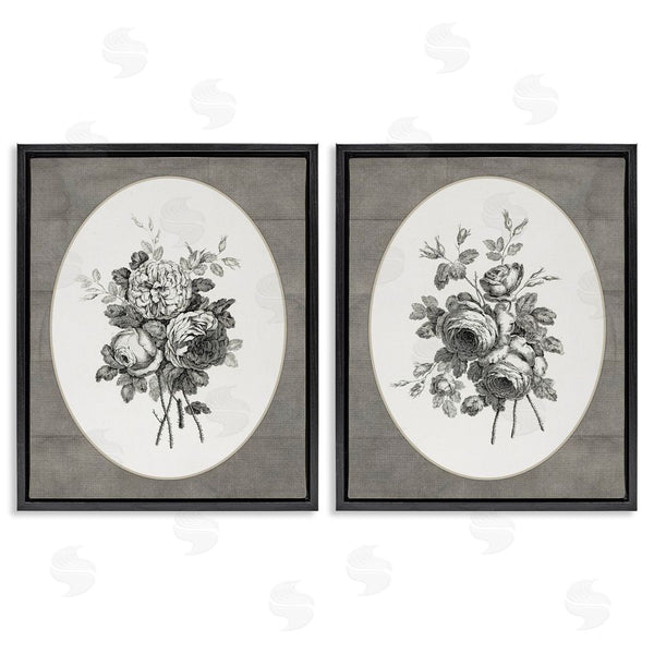 Stupell Industries Lettered And Lined | Vintage Petal Bundle Details Wall Art