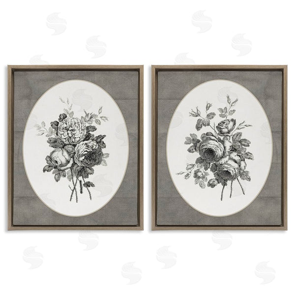 Stupell Industries Lettered And Lined | Vintage Petal Bundle Details Wall Art