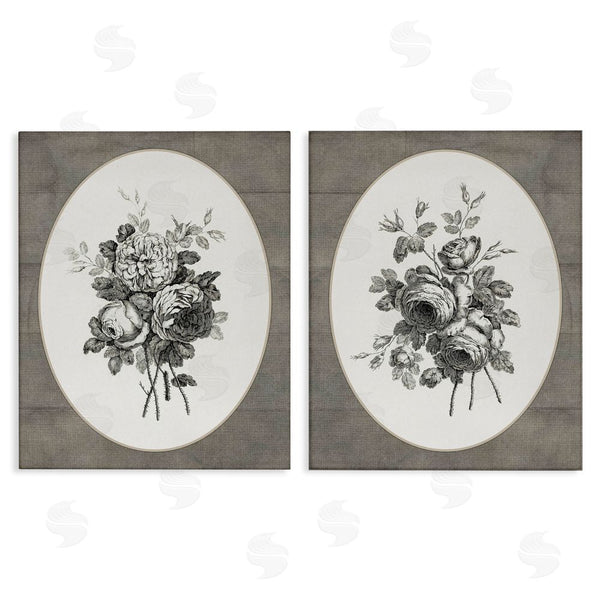 stupell industries Lettered and Lined | Vintage Petal Bundle Details Wall Art