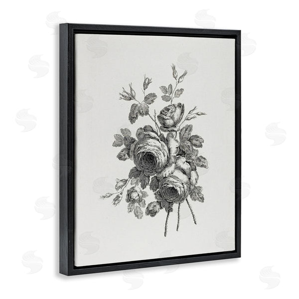 Stupell Industries Lettered And Lined | Vintage Roses Bundle