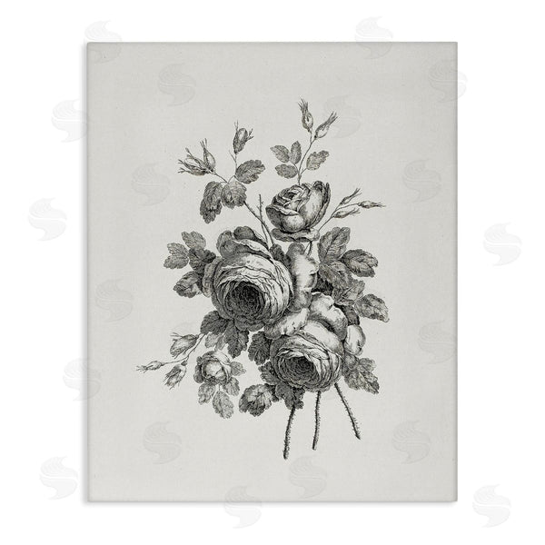 stupell industries Lettered and Lined | Vintage Roses Bundle