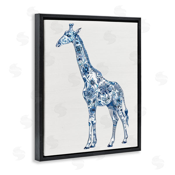 Stupell Industries Lettered And Lined | Vintage Toile Giraffe Wall Art