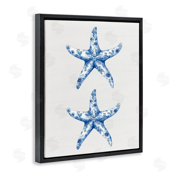 Stupell Industries Lettered And Lined | Vintage Toile Starfish Wall Art