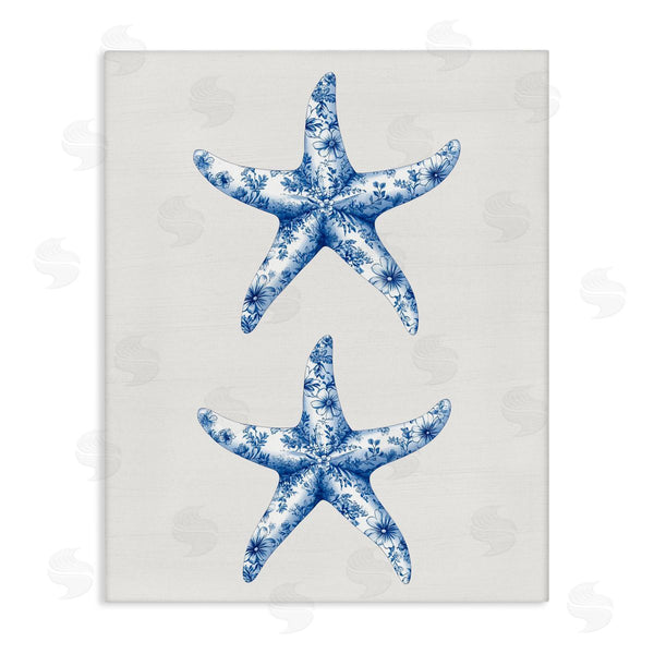 stupell industries Lettered and Lined | Vintage Toile Starfish Wall Art