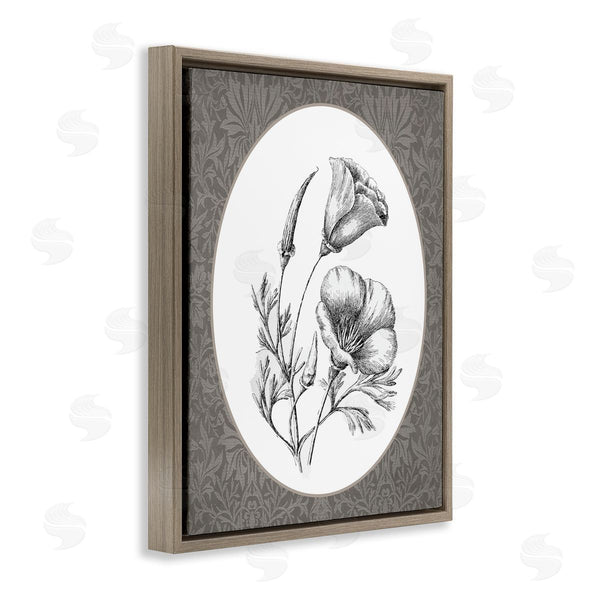 Stupell Industries Lettered And Lined | Vintage Tulips In Bloom