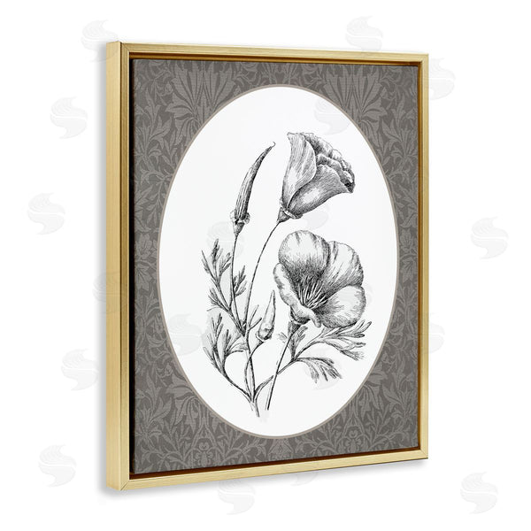 Stupell Industries Lettered And Lined | Vintage Tulips In Bloom