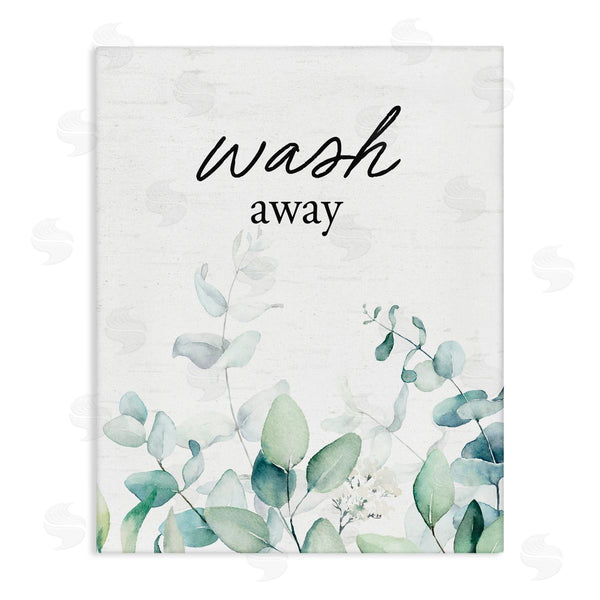 stupell industries Lettered and Lined | Wash Away Eucalyptus Wall Art