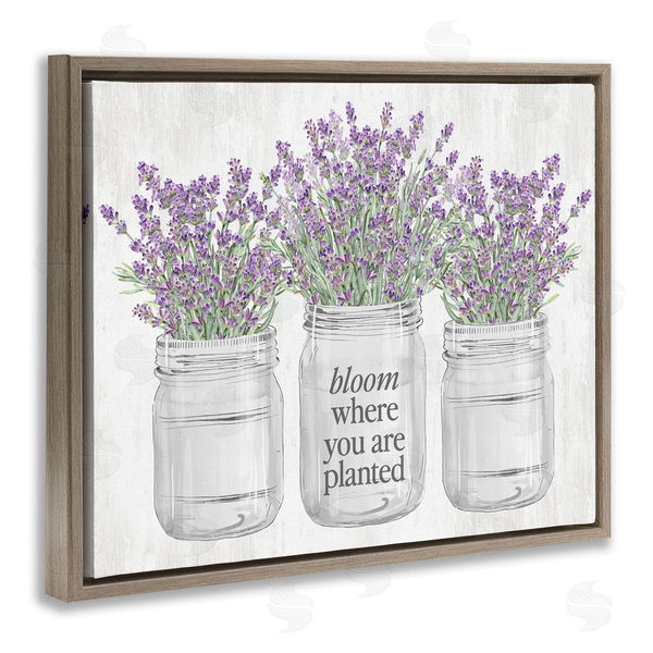 Stupell Industries Lettered And Lined | Where You're Planted