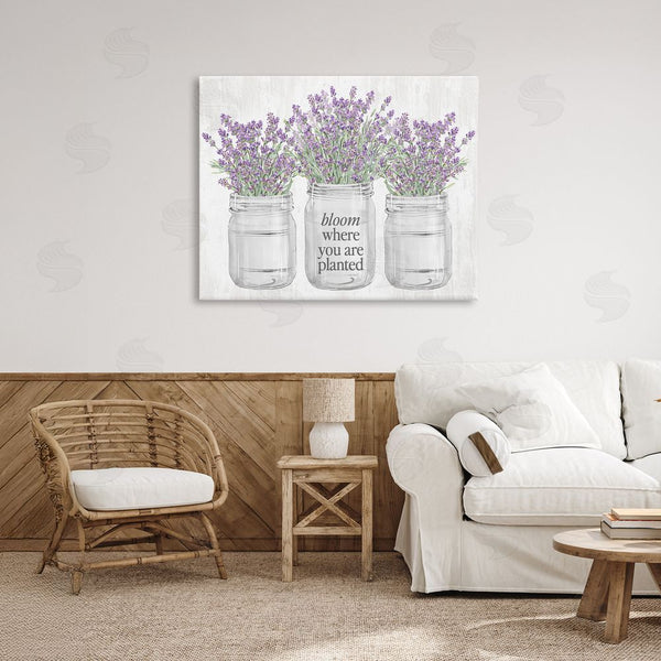 Stupell Industries Lettered And Lined | Where You're Planted Rustic Wall Art