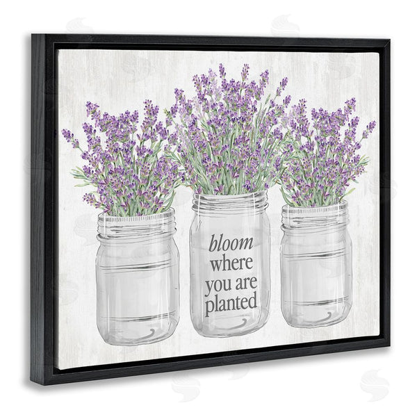 Stupell Industries Lettered And Lined | Where You're Planted Rustic Wall Art