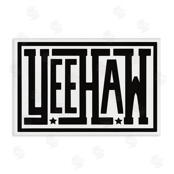 stupell industries Lettered and Lined | Yeehaw Bold Phrase
