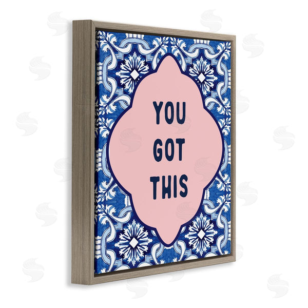 Stupell Industries Lettered And Lined | You Got This On Boho