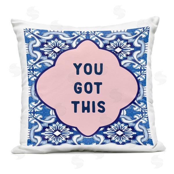 Stupell Industries Lettered And Lined | You Got This On Boho Printed Throw Pillow