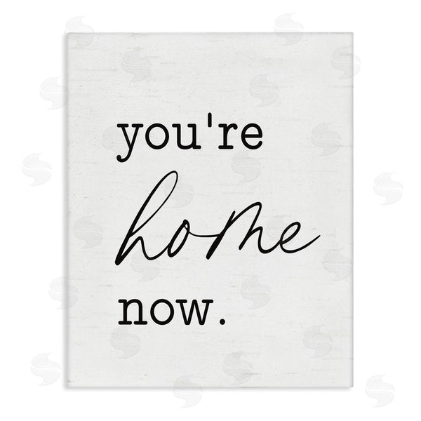 stupell industries Lettered and Lined | You're Home Now Wall Art