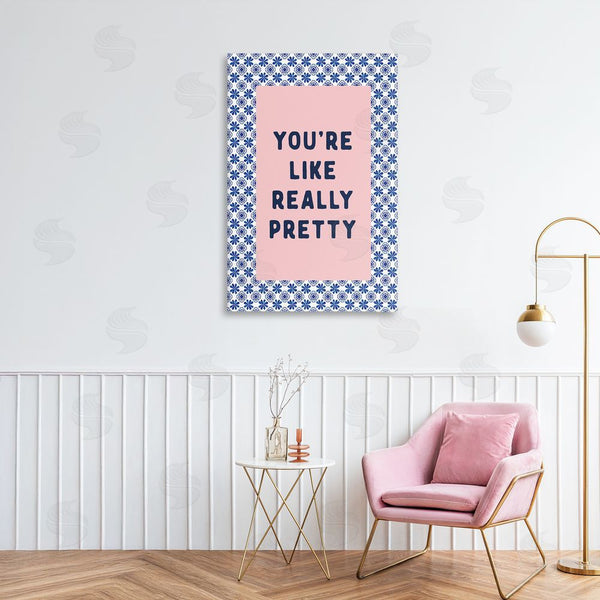 Stupell Industries Lettered And Lined | You're Like Really Pretty