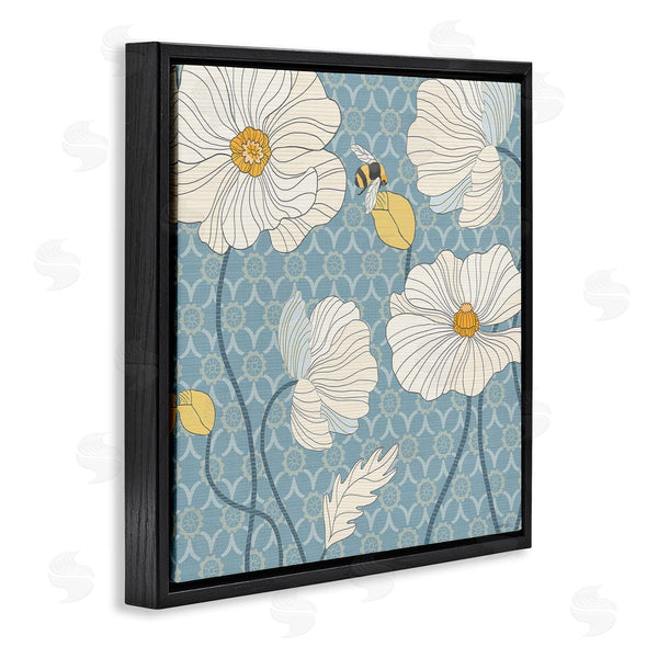 Stupell Industries Levison Design | Wild Poppies And Bee