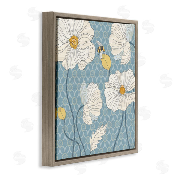 Stupell Industries Levison Design | Wild Poppies And Bee