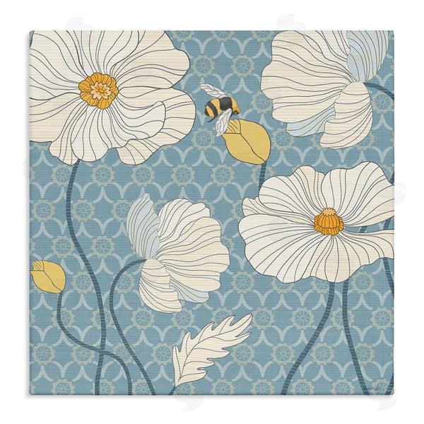 stupell industries Levison Design | Wild Poppies and Bee