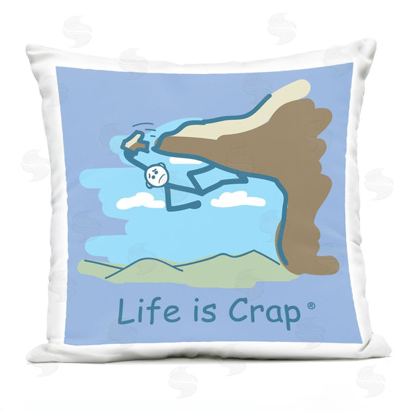 Stupell Industries LIC | Falling Rock Climber Printed Throw Pillow