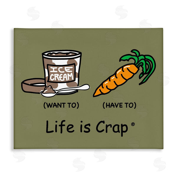 stupell industries LIC | Funny Diet Comparison Wall Art