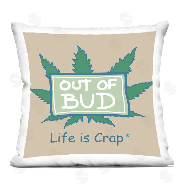 stupell industries LIC | Funny Out Of Bud Printed Throw Pillow