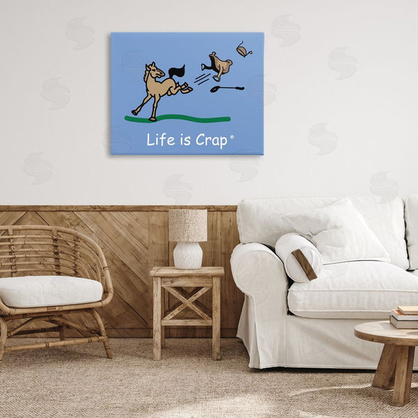 Stupell Industries LIC | Horse Kicking Saddle Wall Art