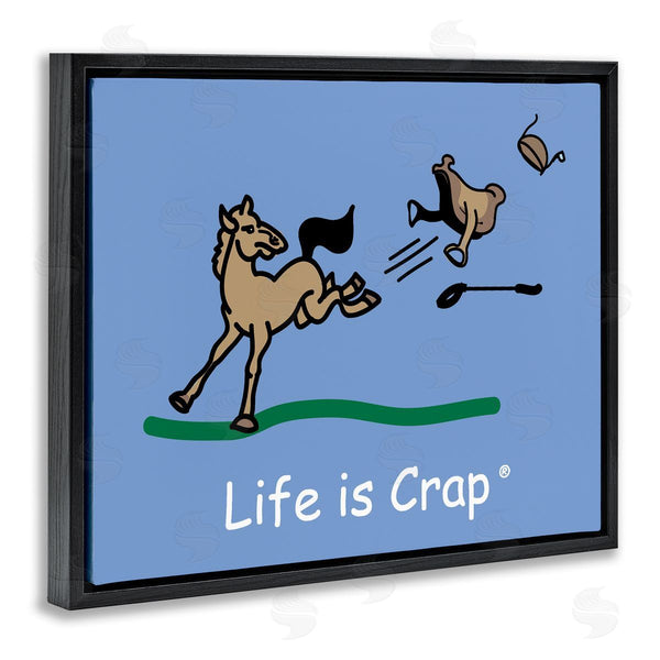 Stupell Industries LIC | Horse Kicking Saddle Wall Art