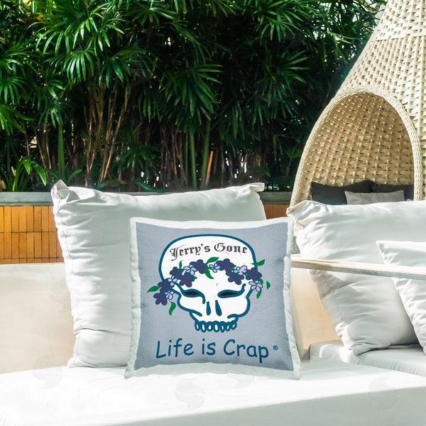 Stupell Industries LIC | Jerry's Gone Skull Printed Throw Pillow