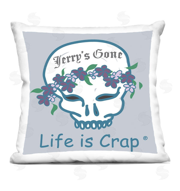 stupell industries LIC | Jerry's Gone Skull Printed Throw Pillow