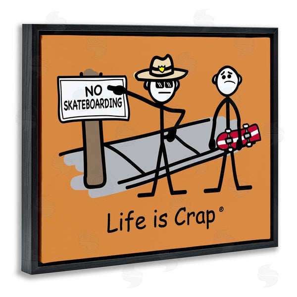 Stupell Industries LIC | No Skateboarding Sign Wall Art