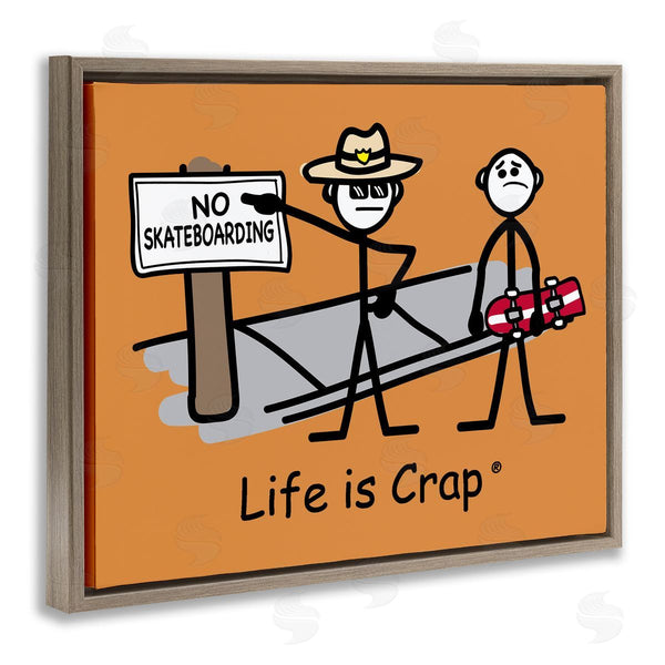 Stupell Industries LIC | No Skateboarding Sign Wall Art